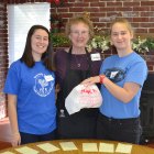 Lemoore volunteers helped out with the annual Thanksgiving Day Dinner held at the Lemoore Senior Citizens' Center.